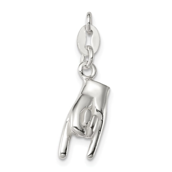 Sterling Silver Good Luck Charm