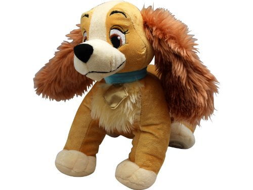 Disney MC Lady and The Tramp Movie Dog Stuffed Animal Plush Toy 11" Tall for sale online 