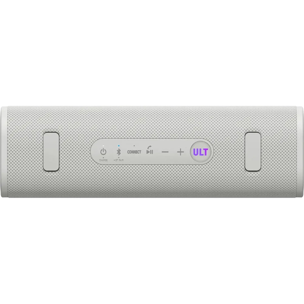 Sony SRSULT30/W ULT Field 3 Wireless Portable Bluetooth Speaker, Off-White Bundle with Deco Essentials 6 Foot Braided USB-C to USB-C Cable
