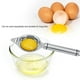 thumbnail image 4 of Separador de yema de acero inoxidable BuyWeek filtro de huevo duradero y antioxidante, 4 of 11