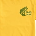 thumbnail image 3 of Instant Message - Bass Man Left Chest Hit - Men's Short Sleeve Graphic T-Shirt, 3 of 6