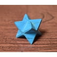 thumbnail image 4 of Reiki Blue Turqoise Star Merkaba Stone Protection Sacred Meditation Energy Generator Healing Chakra Eight-Pointed Star Best Gift For Christmas, 4 of 4