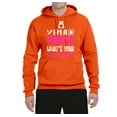 thumbnail image 2 of Wild Bobby, I'm a Nurse What's Your Superpower?, Inspirational/Christian, Unisex Graphic Hoodie Sweatshirt, Orange, Large, 2 of 3