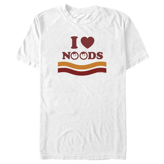 Men's Maruchan I Heart Noods Graphic Tee White Large