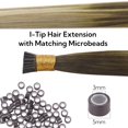 thumbnail image 2 of Extensiones de cabello humano HOTBANANA I Tip, 16 cm, 50 g, 100 s, 2 of 7