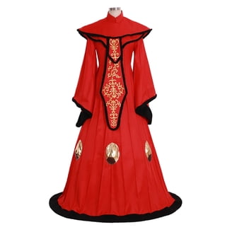 Princess Elena Elegant Red Women's Dress - Walmart.com