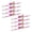 Pink, variant on Mega Cargo Control USA 8-pack Ratchet Strap 1" x 15' Utility Tie Down Strap w/S Hook for Boat, Motorcycle, and Bike, 400 lbs Wll, Pink