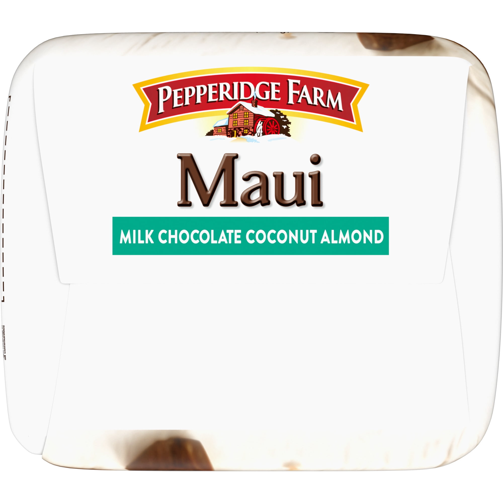 Pepperidge Farm Maui Milk Chocolate Coconut Almond Cookies, 8 Crispy Cookies, 7.2 oz. Bag