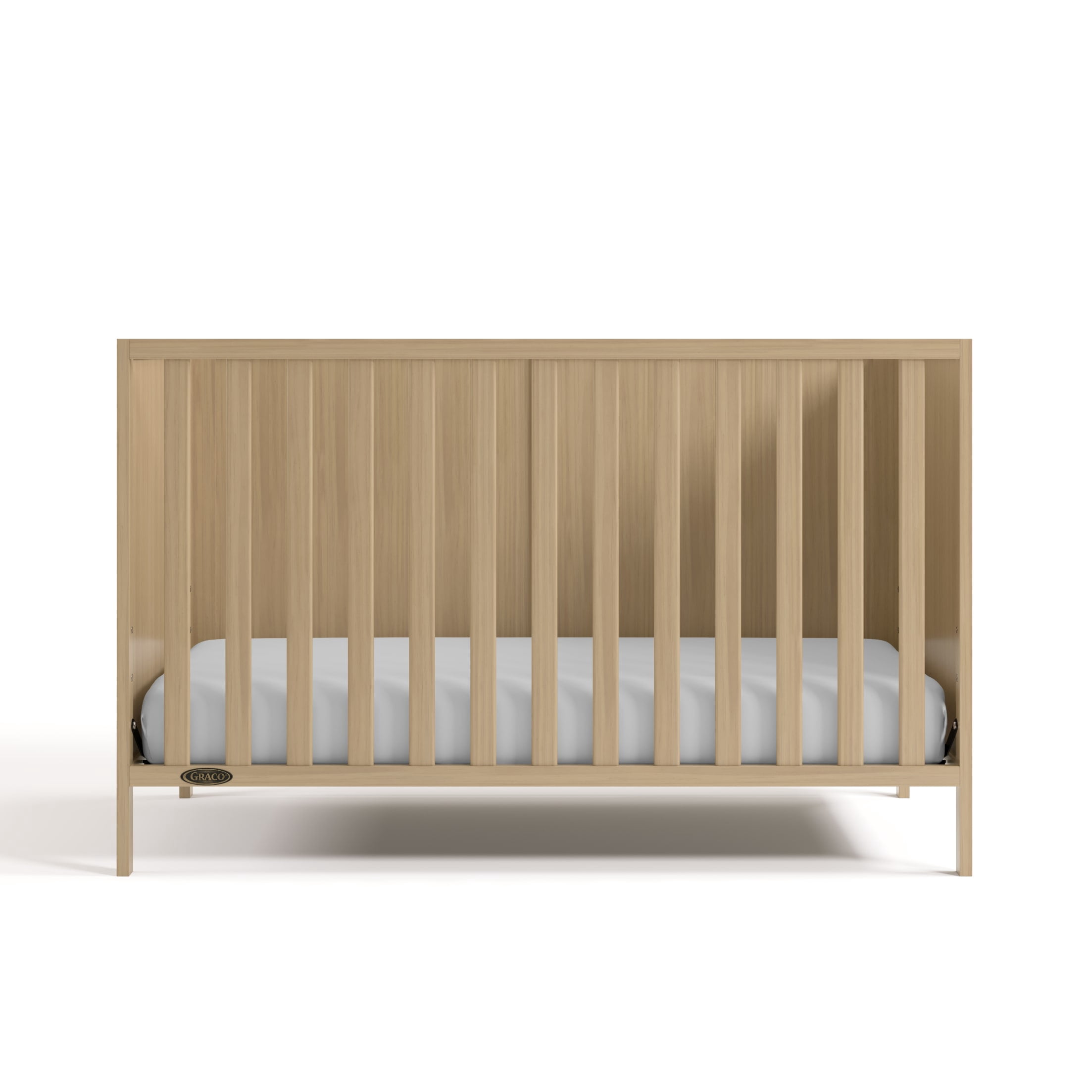 Graco Theo 3-in-1 Convertible Baby Crib, Driftwood