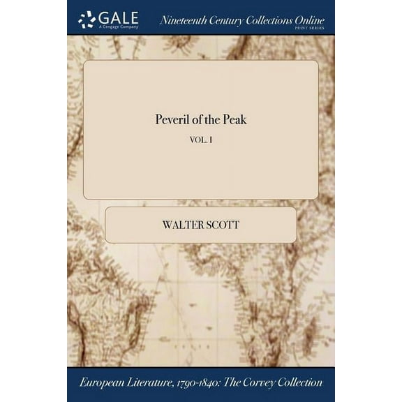 Peveril of the Peak; VOL. I (Paperback)