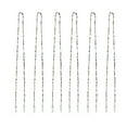 thumbnail image 3 of Colored Necklace Chain, 6PCS Stainless Steel Anti Entanglement Beaded Eyeglass Necklace Chains Oxidation Resistant  For Gifting For Clothing ANGGREK Negro, 3 of 8