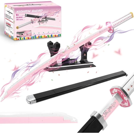 Slayer Swords Building Sets For Girl 8-14, 39in Tsuyuri Kanao Sword Block