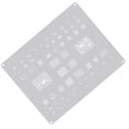 thumbnail image 1 of Plantilla de Reballing BGA para Placa Base de para Serie 15, Plantilla de Estaño para Plantación de Circuitos Integrados de CPU, de Acero., 1 of 5