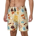 thumbnail image 2 of Daiia Summer Travel Mens Swim Trunks Swim Shorts Quick Dry Swim Shorts with Mesh Lining Pockets-X-Large, 2 of 9