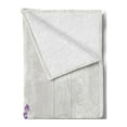 thumbnail image 2 of Lavender Soft Flannel Fleece Throw Blanket, Aromatic Herbs Bouquet on Rustic Wood Planks Fresh Country, Cozy Plush for Indoor and Outdoor Use, 70" x 90", Olive Green Pale Grey, by Ambesonne, 2 of 5