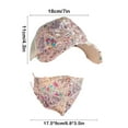 thumbnail image 3 of PRETXORVE Home Decor, Room Decor, Sequin Baseball Cap and Shiny Sequin Face Mask Set Adjustable Mesh Cap Breathable Baseball Cap Travel Baseball Cap and Cap, 3 of 6