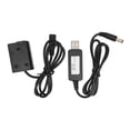 thumbnail image 2 of Dummy Battery FW50 DC Coupler Multifunctional Black  for Sony for DSC-RX10 II, 2 of 8
