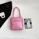 thumbnail image 5 of 6984 Bolso mano algodón invierno Bolso hombro gran capacidad coreano Bolso mujer europeo y americano moda-PZ20231005006457 Rosa, 5 of 9