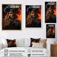 thumbnail image 4 of Designart "Fiery Courage Of Pirates And Corsairs I" Pirate Floater Framed Wall Art Prints, 4 of 5