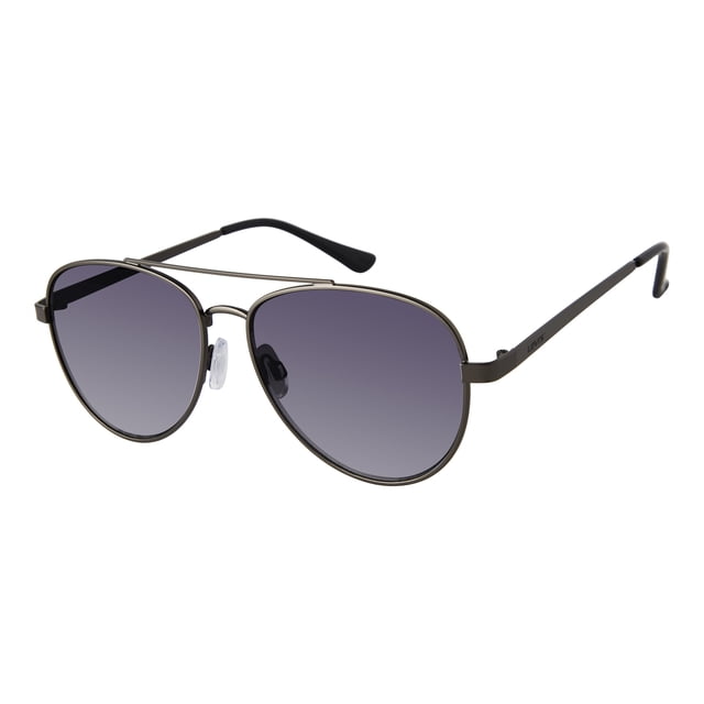 Lentes de Sol Levis Unisex X14065 Outlook Marco de Metal Color Negro con Filtro 100% UV