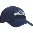 thumbnail image 3 of Men's '47 College Navy Seattle Seahawks Franchise Logo Fitted Hat, 3 of 4