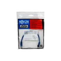Eaton Tripp Lite Series Cat5e 350 MHz Molded (UTP) Ethernet Cable (RJ45 M/M), PoE - Blue, 1 ft. (0.31 m) - Patch cable - RJ-45 (M) to RJ-45 (M) - 1 ft - UTP - CAT 5e - molded, stranded - blue