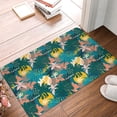 thumbnail image 2 of Vsdgher Hawaiian Style print Flannel Anti-Slip Floor Mat Comfort Mat Floor Carpet for Decor, Non-Slip, Home, Office, Laundry, Durable, 2 of 5
