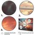 thumbnail image 3 of Designart "Beach Photo Seaside Simplicity III" Landscapes Wall Art Living Room, 3 of 5