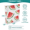 thumbnail image 3 of FORMRS 3 Ring Binder with Pockets 1.5" D-Rings Clip Board 200 Sheets Capacity, Red Watermelon, 3 of 8
