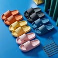 thumbnail image 4 of Cloud Slippers for Women and Men, Pillow House Slippers Shower Shoes Indoor Slides Bathroom Sandals, Ultimate Comfort, Lightweight, Thick Sole, Non-Slip, Easy to Clean, 4 of 7