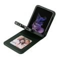 thumbnail image 6 of Decase Wallet Shell Cover Case for Samsung Galaxy Z Flip 5, Luxury PU Leather Anti-Scratch Shock Absorption Card Credit Card Holder Slot Thin Phone Protective Cover for Samsung Z Flip 5,Green, 6 of 10