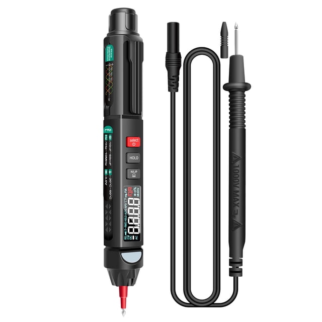 Multimètre Numérique, Testeur de Continuité à Diode avec Écran Lcd, Résistance d'Arrêt Automatique Ncv, Diode, Résistance d'Arrêt Automatique Ncv avec Écran Lcd, Stylet 6000, Compteur A3008, Stylet 6000, Testeur avec Écran Lcd Siuke