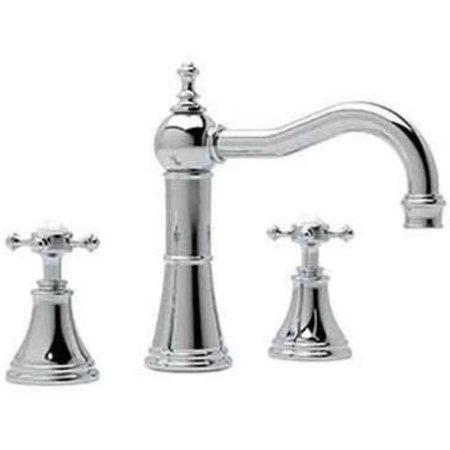 UPC 685333702625 product image for Rohl U3724 Perrin and Rowe Widespread Bathroom Faucet and Metal Cross Handles, A | upcitemdb.com