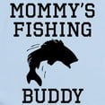thumbnail image 2 of CafePress - Mommys Fishing Buddy Body Suit - Baby Light Bodysuit, Size Newborn - 24 Months, 2 of 4