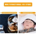 thumbnail image 5 of Juego de 8 cubitos de hielo reutilizables de acero inoxidable de calidad alimentaria - Cócteles y ginebra, 5 of 5