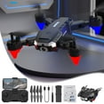 thumbnail image 3 of Drones con cámaras en liquidación: dron plegable con cámara única 1080P, FPV, para principiantes, control por gestos, evitación de obstáculos, modo sin cabeza, cuadricóptero con control, 3 of 6