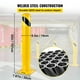 thumbnail image 3 of Bolardo de seguridad Poste de bolardo de acero Tubo amarillo Barrera de acero 42 H 5.5 D VEVOR, 3 of 9
