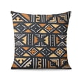 thumbnail image 2 of 16x16 Inch Boho Farmhouse Decorative Throw Pillow Covers, Throw Pillow Covers Set of 2, Geometric Patterns, Square Pillow Covers for Couch, Sofa, Bed, and Fall Home Decor, 2 of 7
