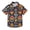 Flowers Traditional Folk Art, variant on Dailycode Small Short Sleeve Button Down Shirts Cute Line Fishes Casual Shirt 3-10 Years