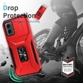 thumbnail image 5 of for Motorola Moto G 5G 2024 Case with HD Screen Protector & Slide Camera Cover & Kickstand, Motorola Moto G 5G 2024 Phone [Military-Grade] Case for Moto G 5G 2024(Y_Red), 5 of 5