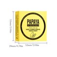thumbnail image 3 of Pisexur Belleza Maquillaje Bálsamo labial de papaya reparador, calmante y antisequedad, cuidado de labios, 6 gpara mujeres y hombres, 3 of 9