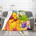 thumbnail image 2 of Winnie The Pooh Fleece Blanket Super Soft Cozy Throw Blanket Fuzzy Comfy Flannel Blanket Warm Plush Blankets And Throws For Couch, Sofa, Bed 40"X30", 2 of 7