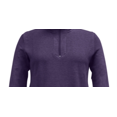 thumbnail image 2 of Karen Scott Women's Half Zip Top Purple Size XS, 2 of 3