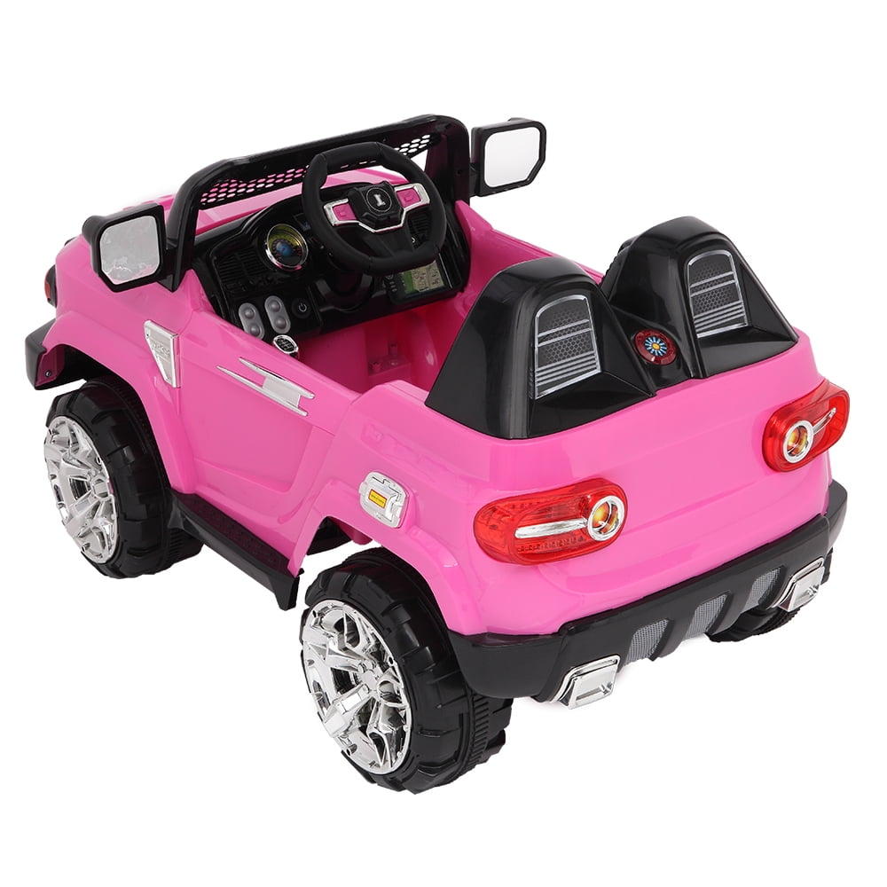 Lowestbest Double Drive Off-Road Vehicle, Battery Kid Ride On Car with Remote Control, Pink Lowestbest Double Drive Off-Road Vehicle, Battery Kid Ride On Car with Remote Control, Pink