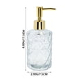thumbnail image 2 of MasteelfCA Reusable Shampoo Bottle Manual Lotion Dispenser Hand Soap Dispenser for Home, 2 of 8