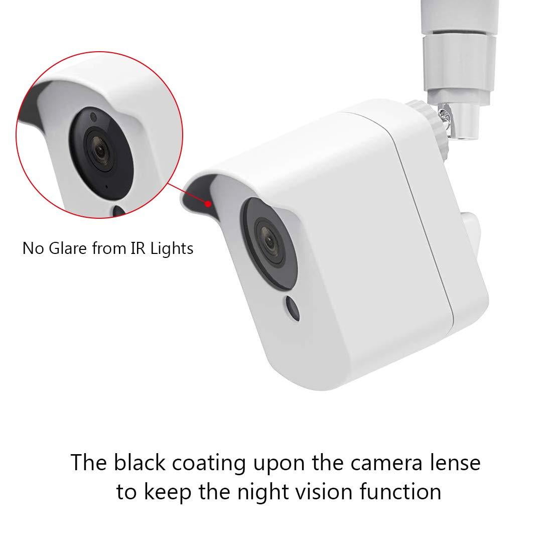 Wyze Cam Wall Mount Bracket Wyze Camera Cover With Adjustable Wall Mount For Wyze Cam V2 V1 And Ismart Spot Camera Indoor Outdoor Use White 3 Pack Walmart Com Walmart Com