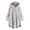 Gray, variant on qucoqpe Plus Size Winter Coat for Women 2025 Fall Winter Fashion Fleece Jacket Solid Color Zip Up Hoodies Outwear