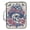American Style Skull and Rose, variant on Haosy Accordion File Organizer Zipper Binder 500 Sheet 6-Tab Expanding File Folder Multi-Pocket 1.2 Inch 3 Ring Butterfly with Flower