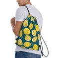 thumbnail image 2 of Bingfone Lemon Drawstrings Backpacks Bags for Men Women Gym Drawstrings Bag-Medium, 2 of 8