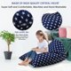 thumbnail image 3 of Five-pointed Star Patternstuffed Animal Storage Beanbag Kids Toy Organizer Plush Seat With Handle Premium Canvas Seat For Kids And Adults Comfortable, 3 of 5